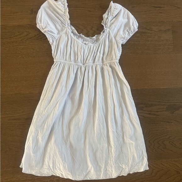 Sunday Best Sky Blue Ruffle Dress - Picture 5 of 6